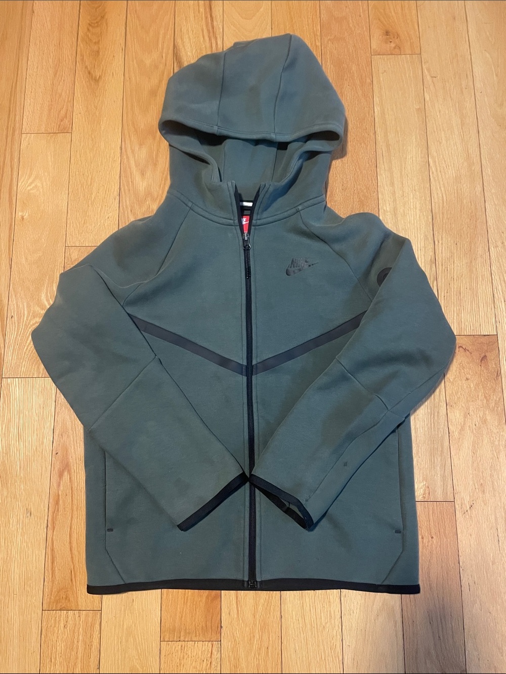 Nike tech fleece jacket Olive Green